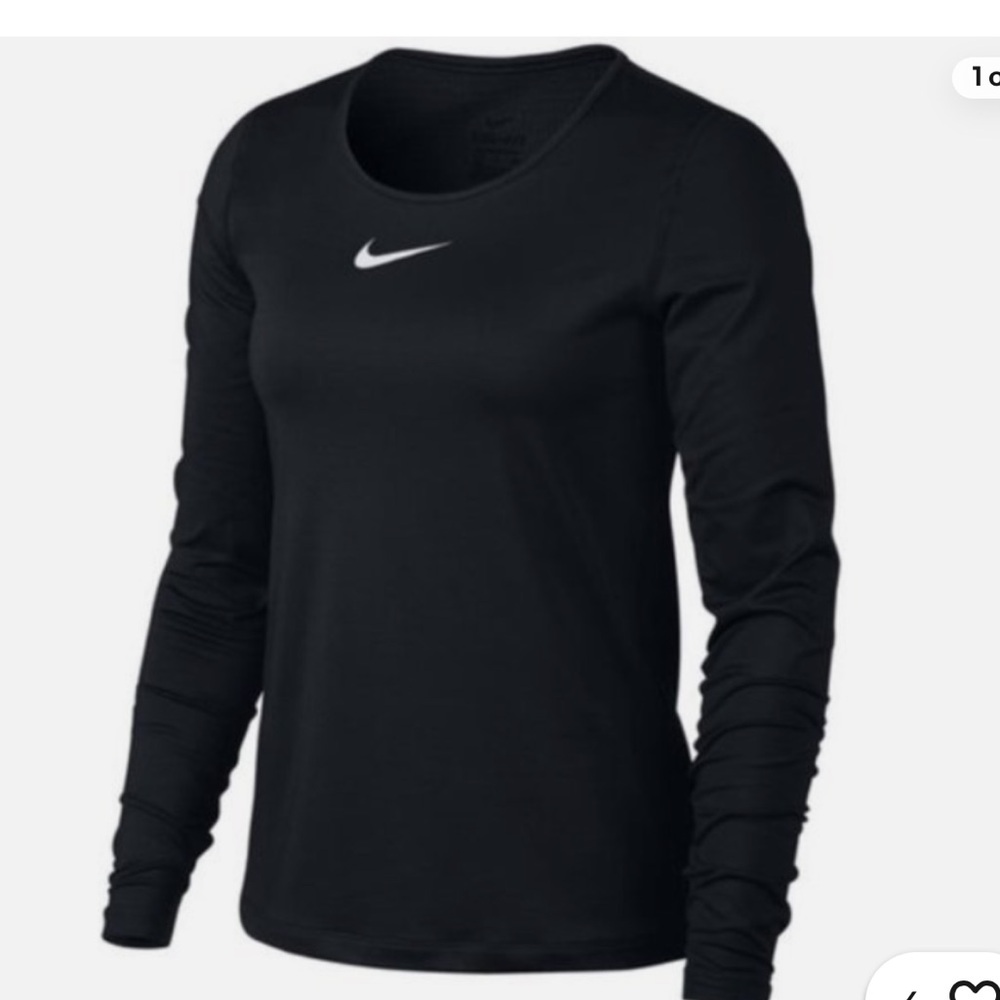 Nike Women's Pro Warm Long Sleeve Crew Top